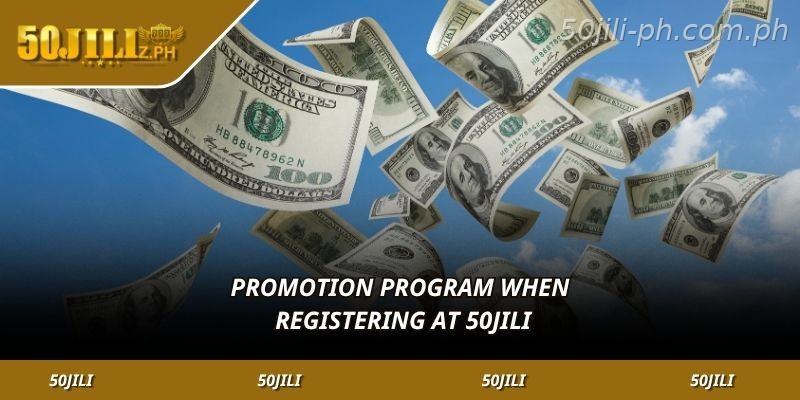 Exclusive welcome bonus for new Filipino players registering at 50JILI