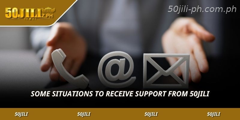 Common situations where Filipino players need support from 50JILI customer service