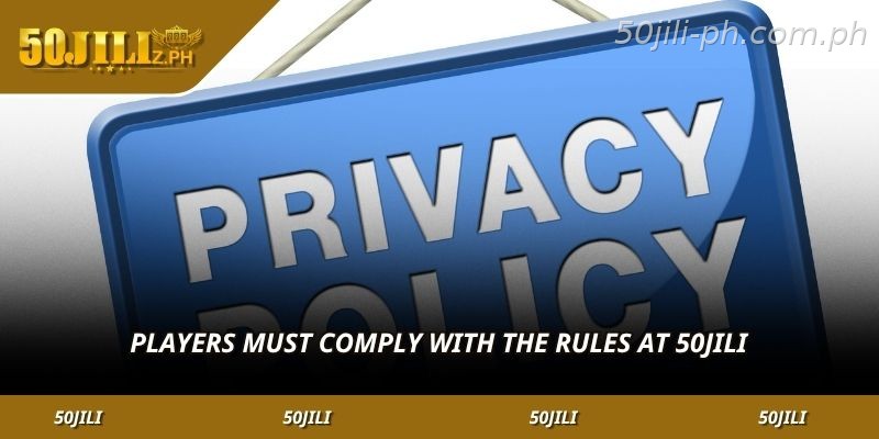 Filipino players must follow 50JILI privacy and security regulations