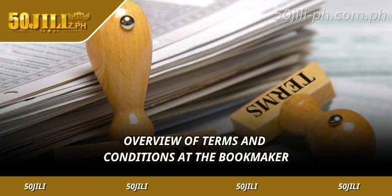 Overview of 50JILI terms and conditions policy for Filipino players